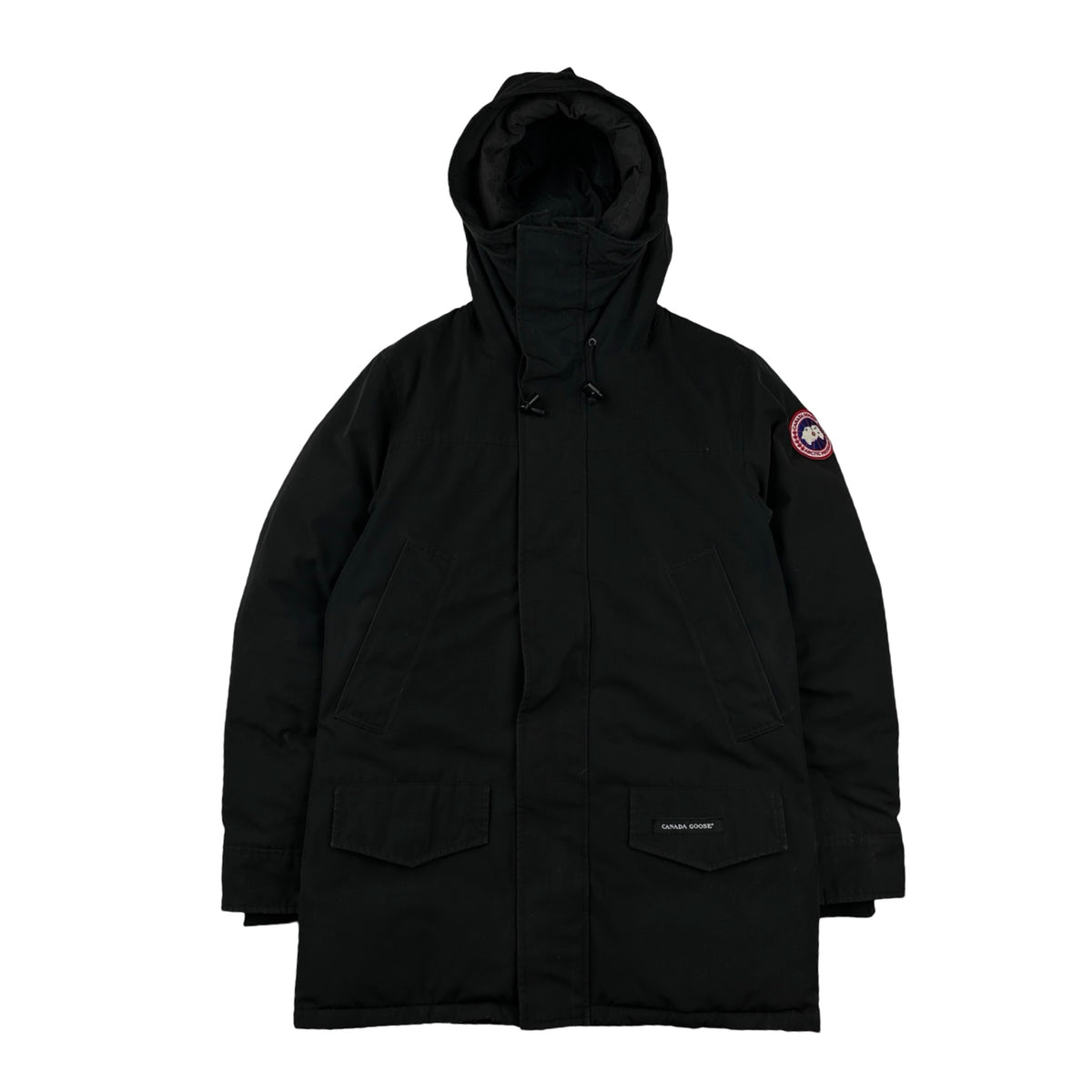 Canada Goose Black Premium Down Filled Langford Parka Jacket Medium