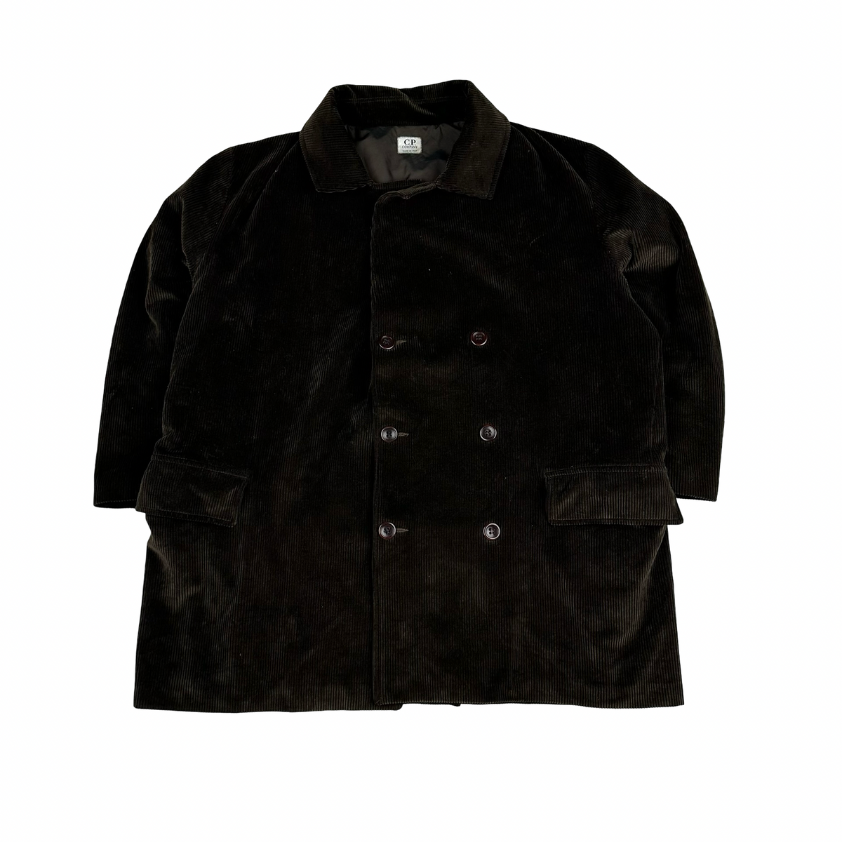 CP Company 1996 Brown Corduroy Buttoned Vintage Jacket - XL