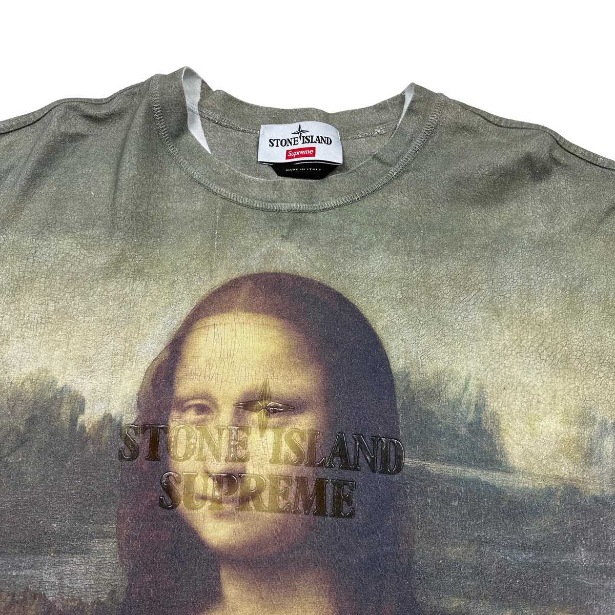 Stone Island x Supreme Mona Lisa T Shirt Large