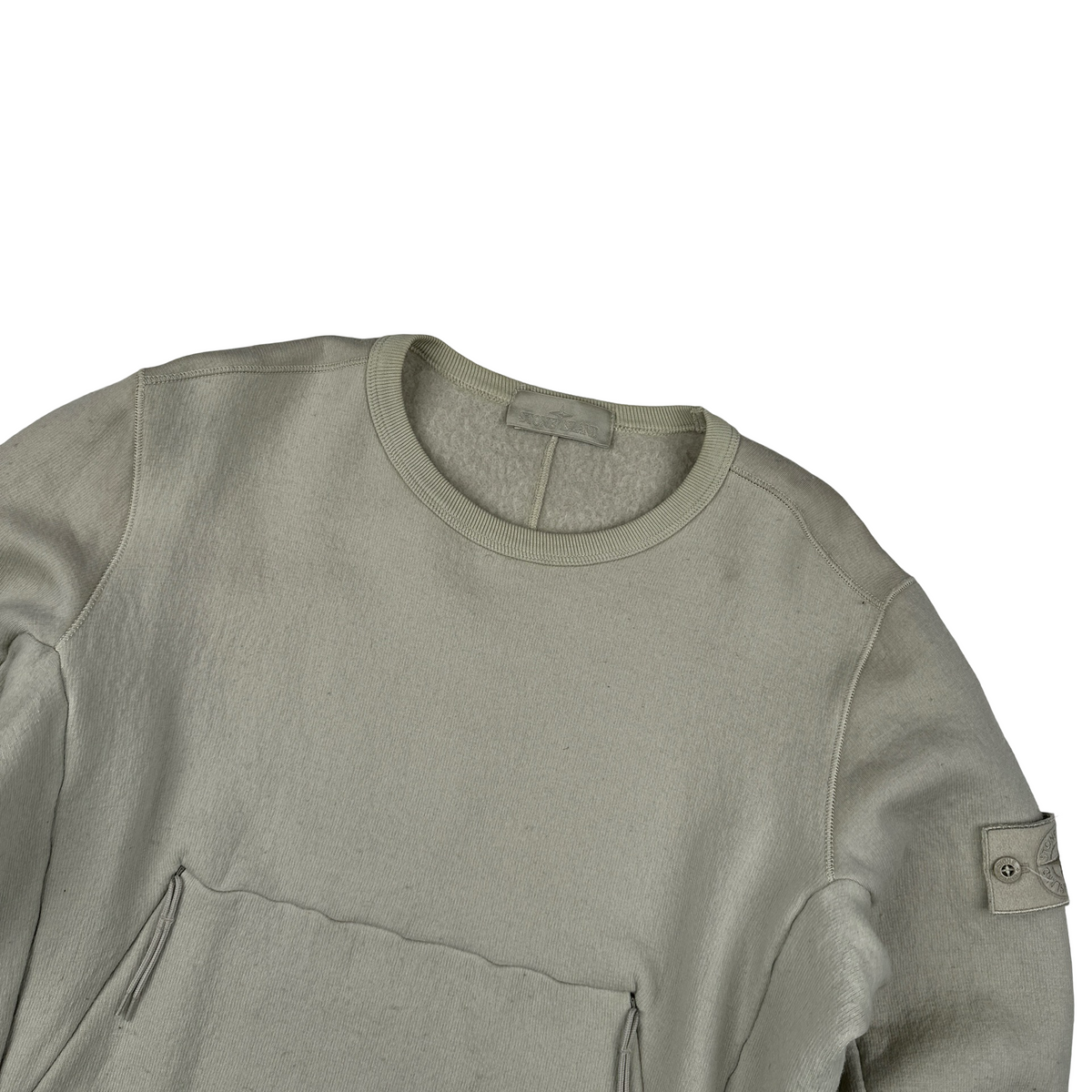 Stone Island Wool Scarf - Beige main image 0