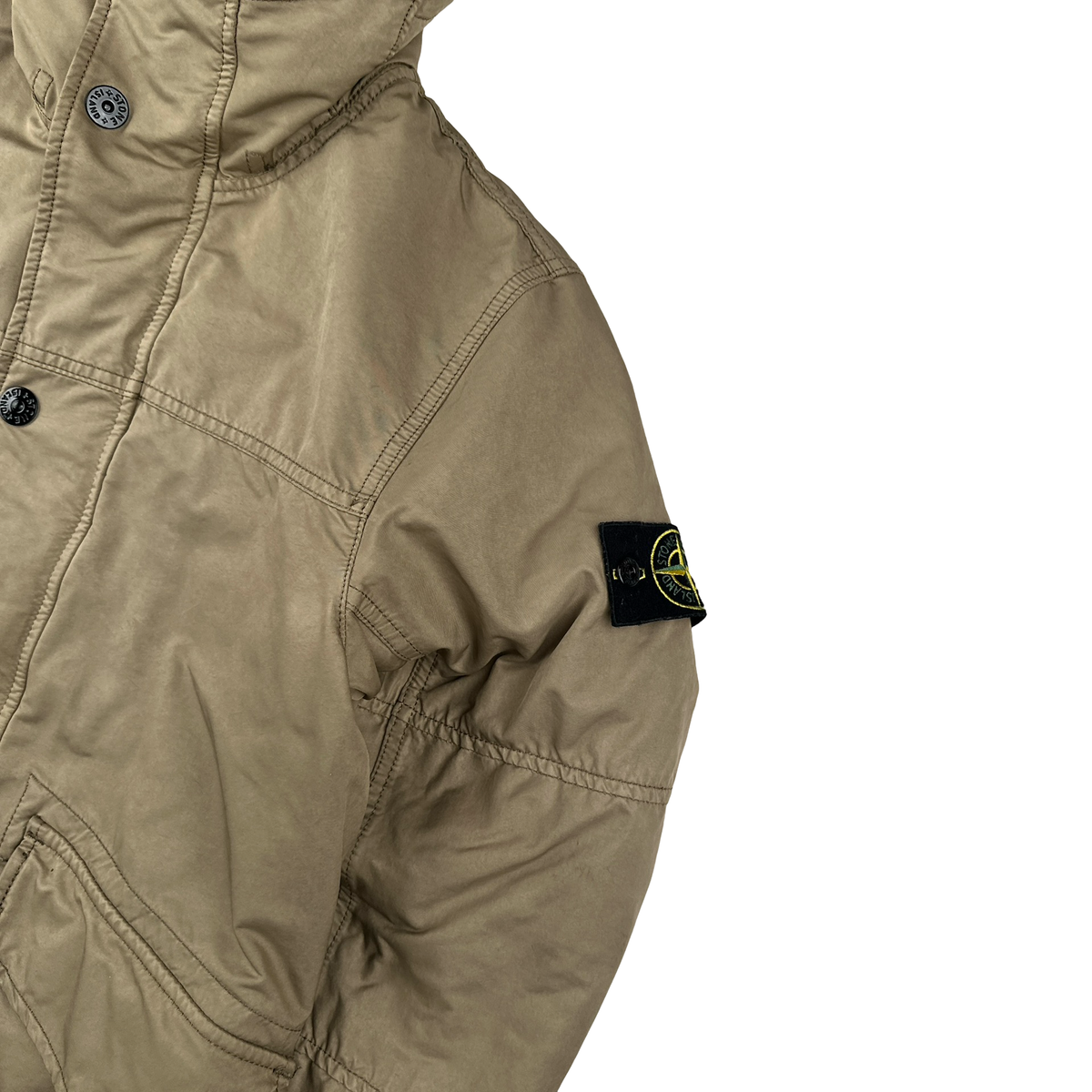 Stone Island Dutch Rope Down Lined David TC Hooded Field Jacket