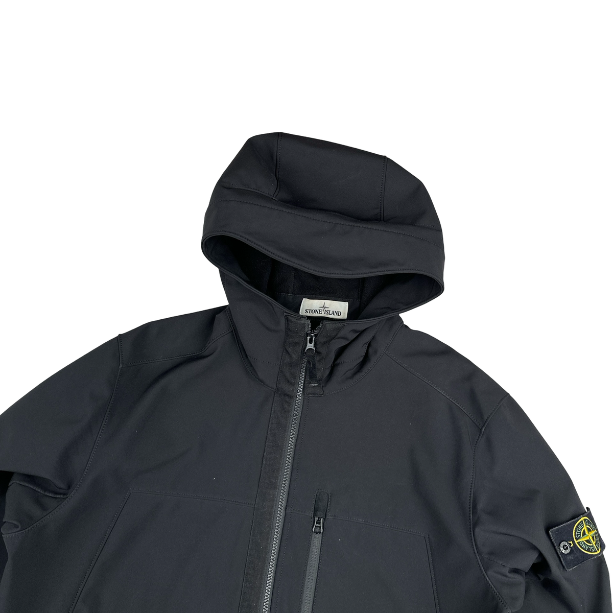 Stone Island 2018 Navy Blue Soft Shell R Jacket XXL