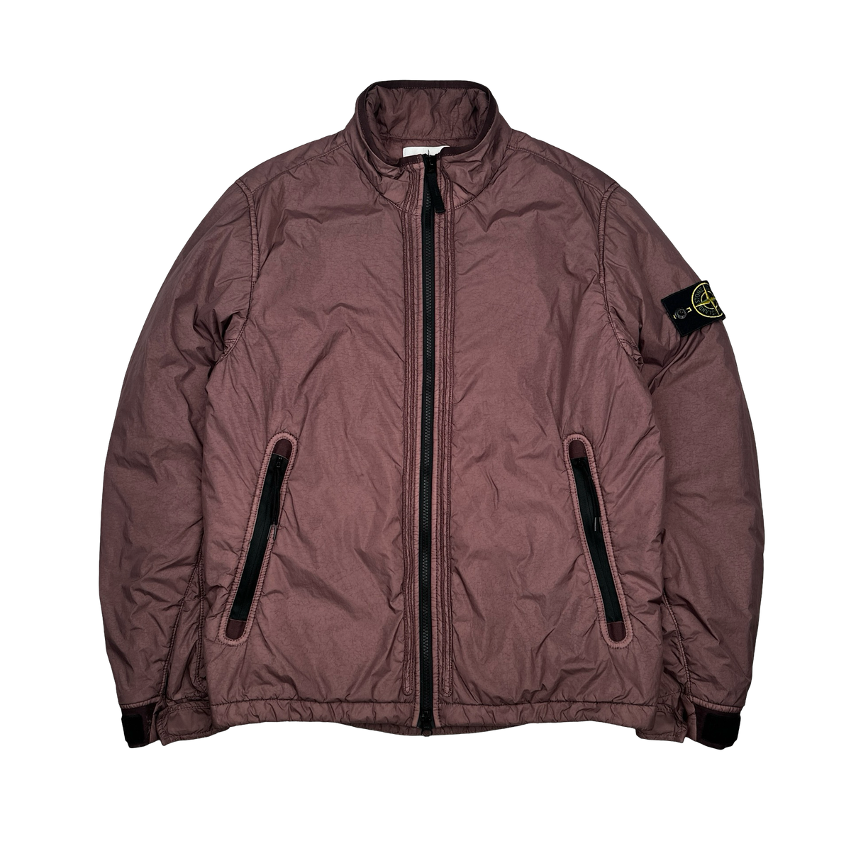 Stone Island 2018 Rose Garment Dyed Crinkle Reps Jacket Small
