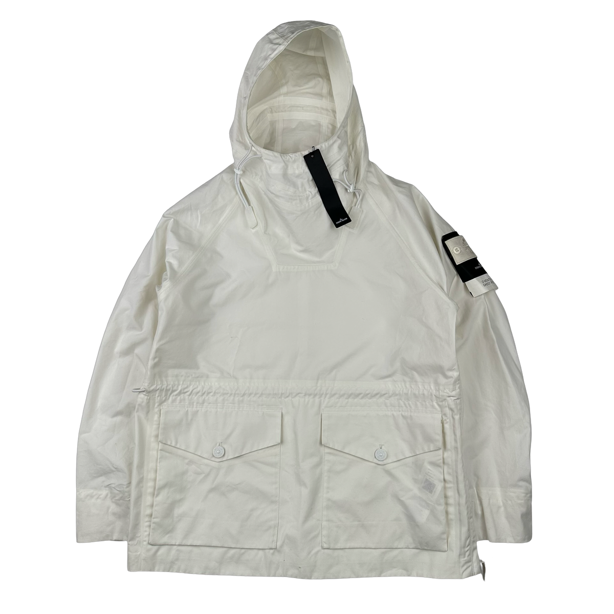 Stone Island 2022 Ghost O-Ventile Pullover Smock Jacket - Medium