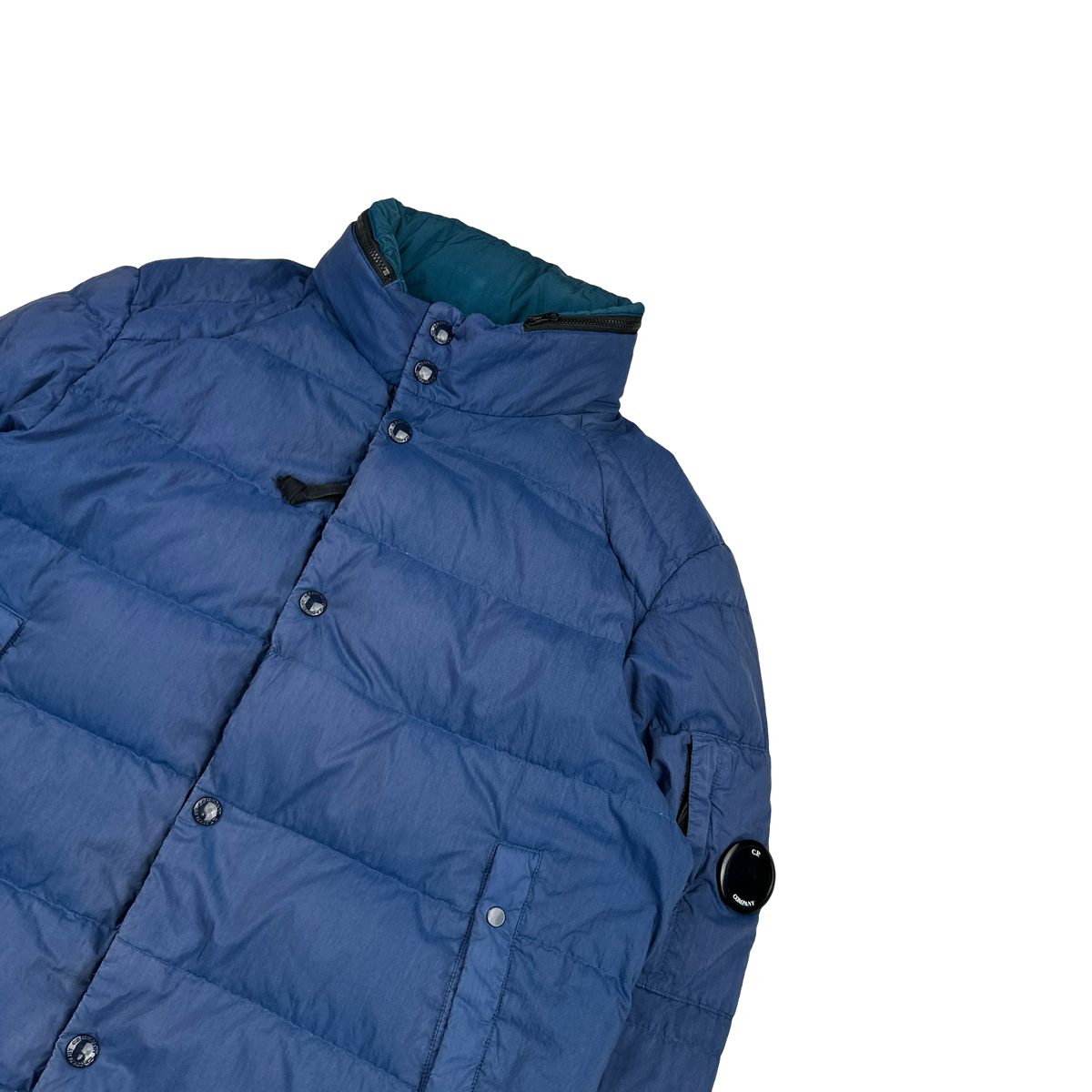 CP Company Blue Piuma Down Puffer Jacket - XXL – Mat