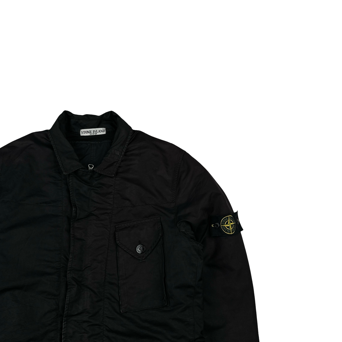 Stone Island 2007 David TC Black Jacket - Medium – Mat's Island