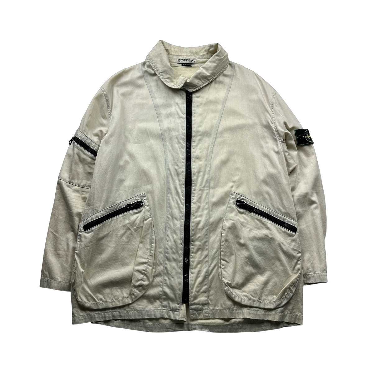 90s Green Edge STONE ISLAND RASO GOMMATO