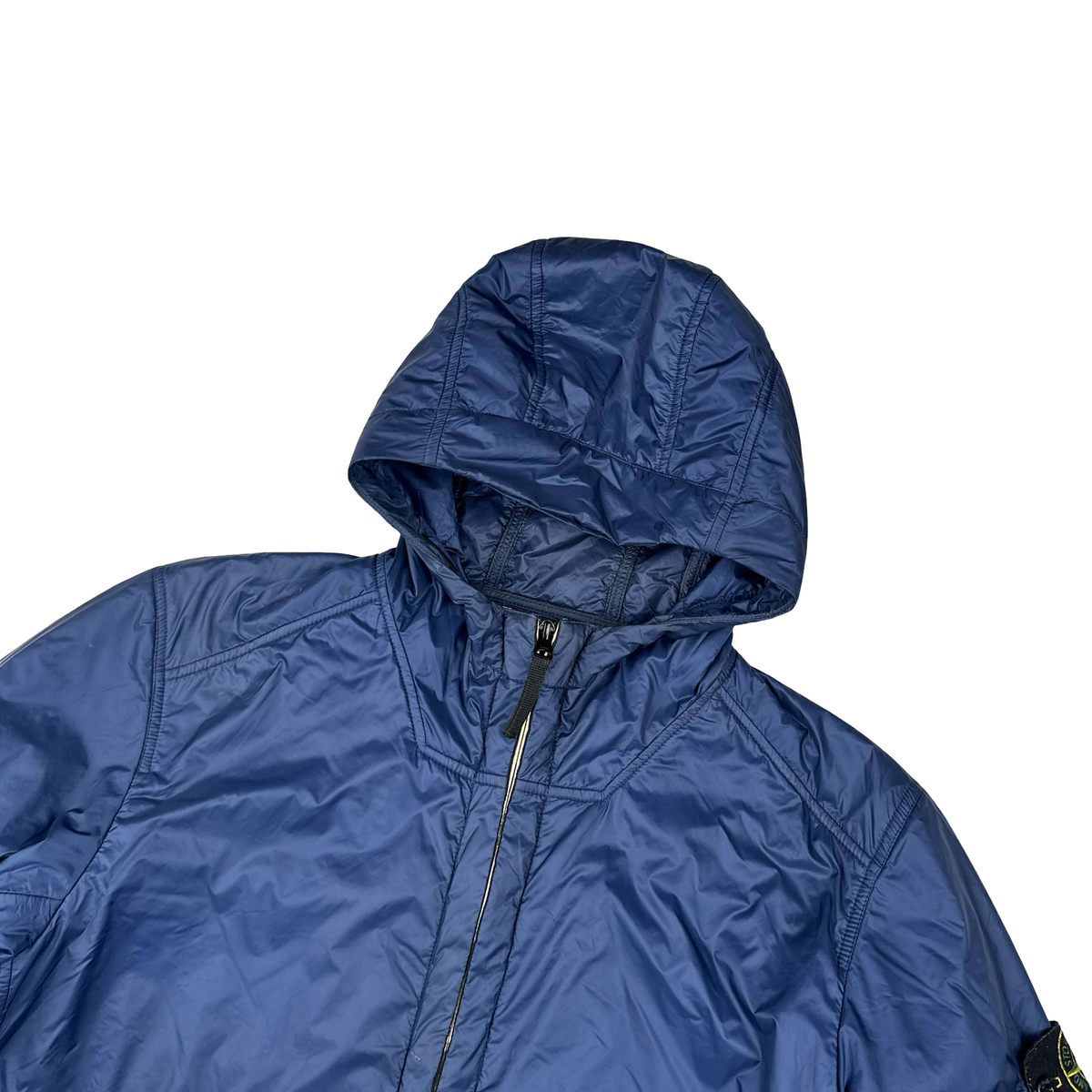 Stone Island Blue Micro Rip Stop Primaloft Insulated Jacket