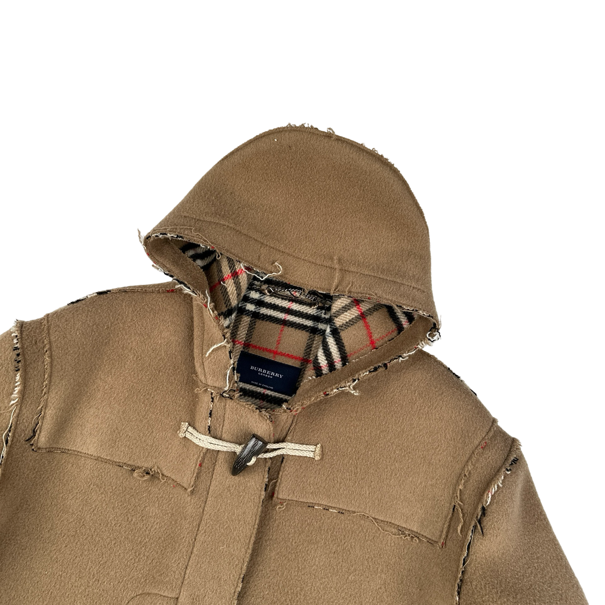 Burberry Lana Wool Duffle Coat - Large – Mat's Island