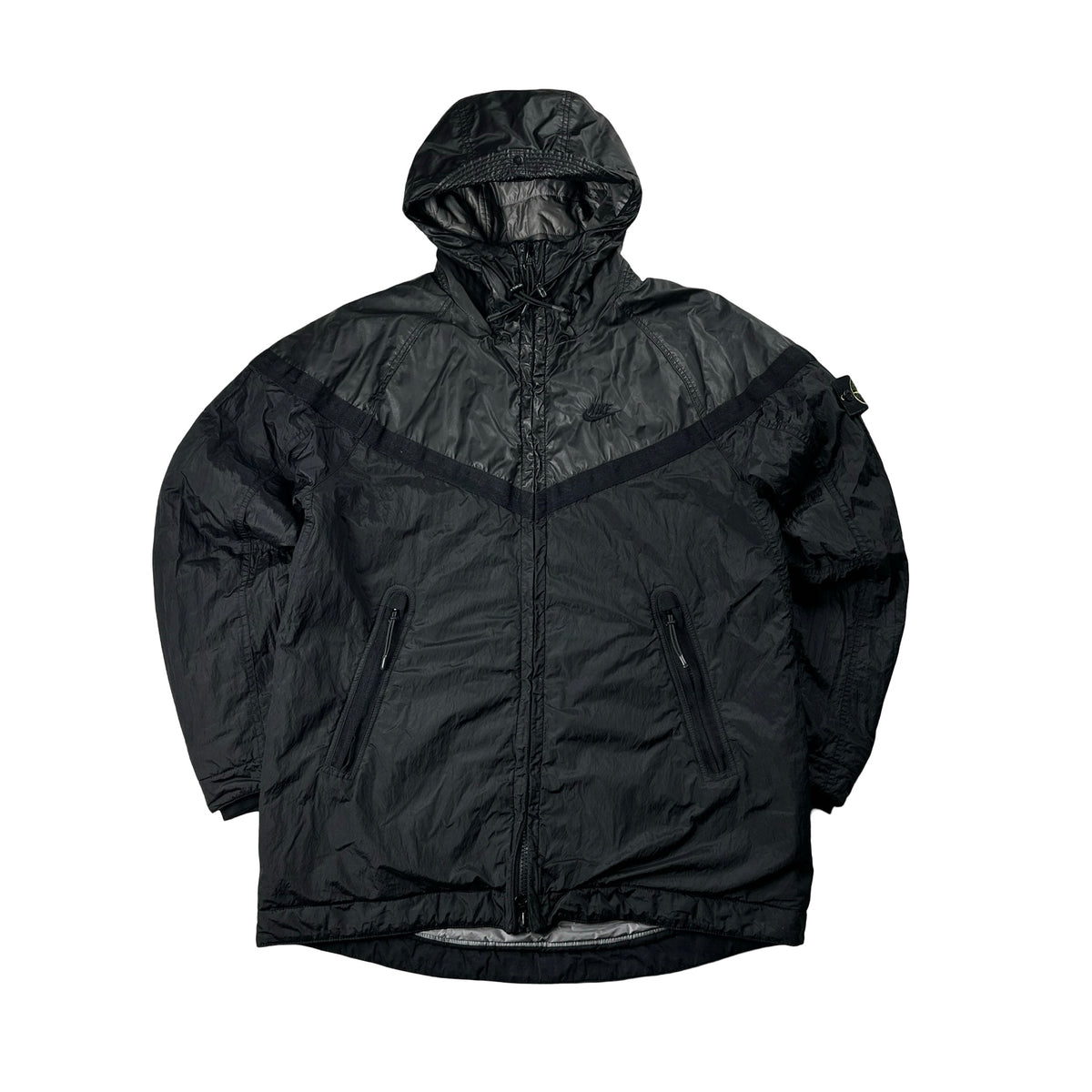 Nike Collab Nike Stone Jacket Stone Island X Nike Black Mussola