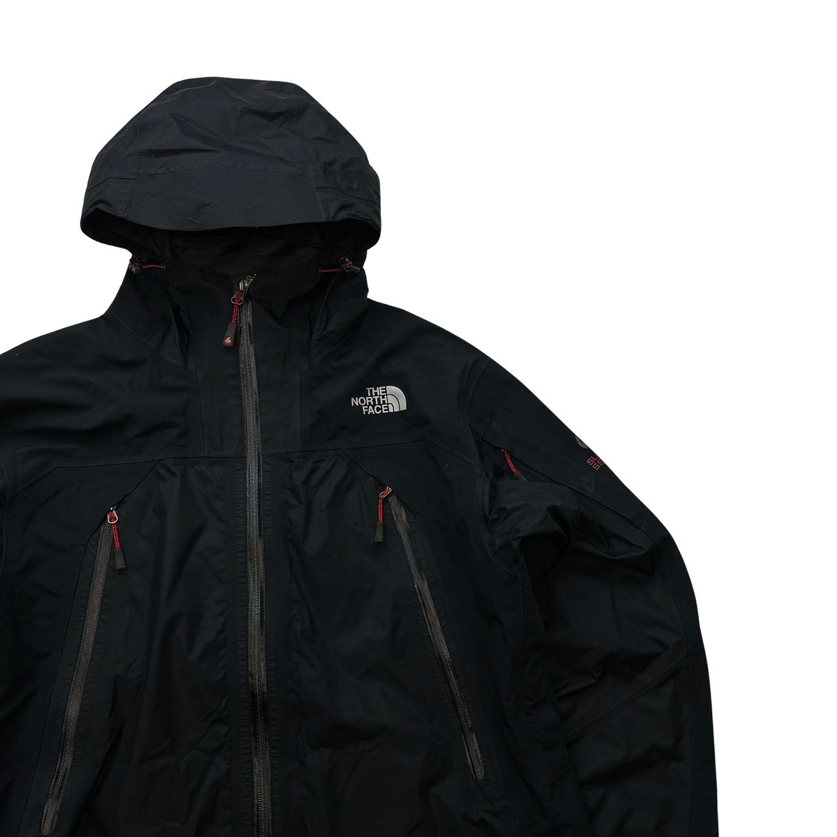 North Face Black Summit Series Goretex Rain Jacket - Medium