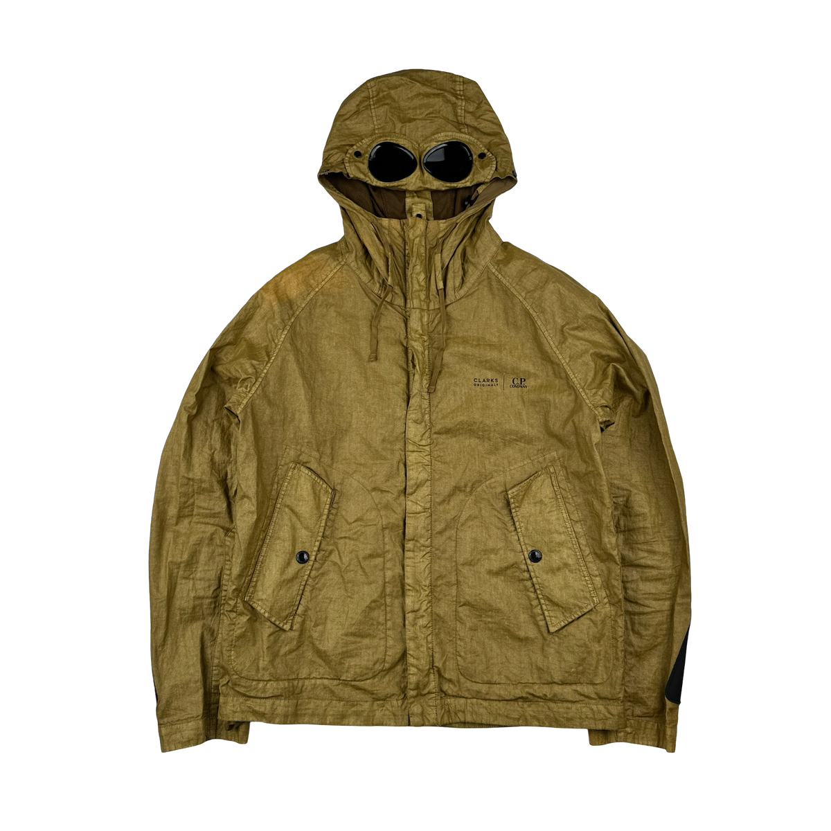 CP Company x Clarks Originals Brown Goggle Jacket - Medium – Mat's