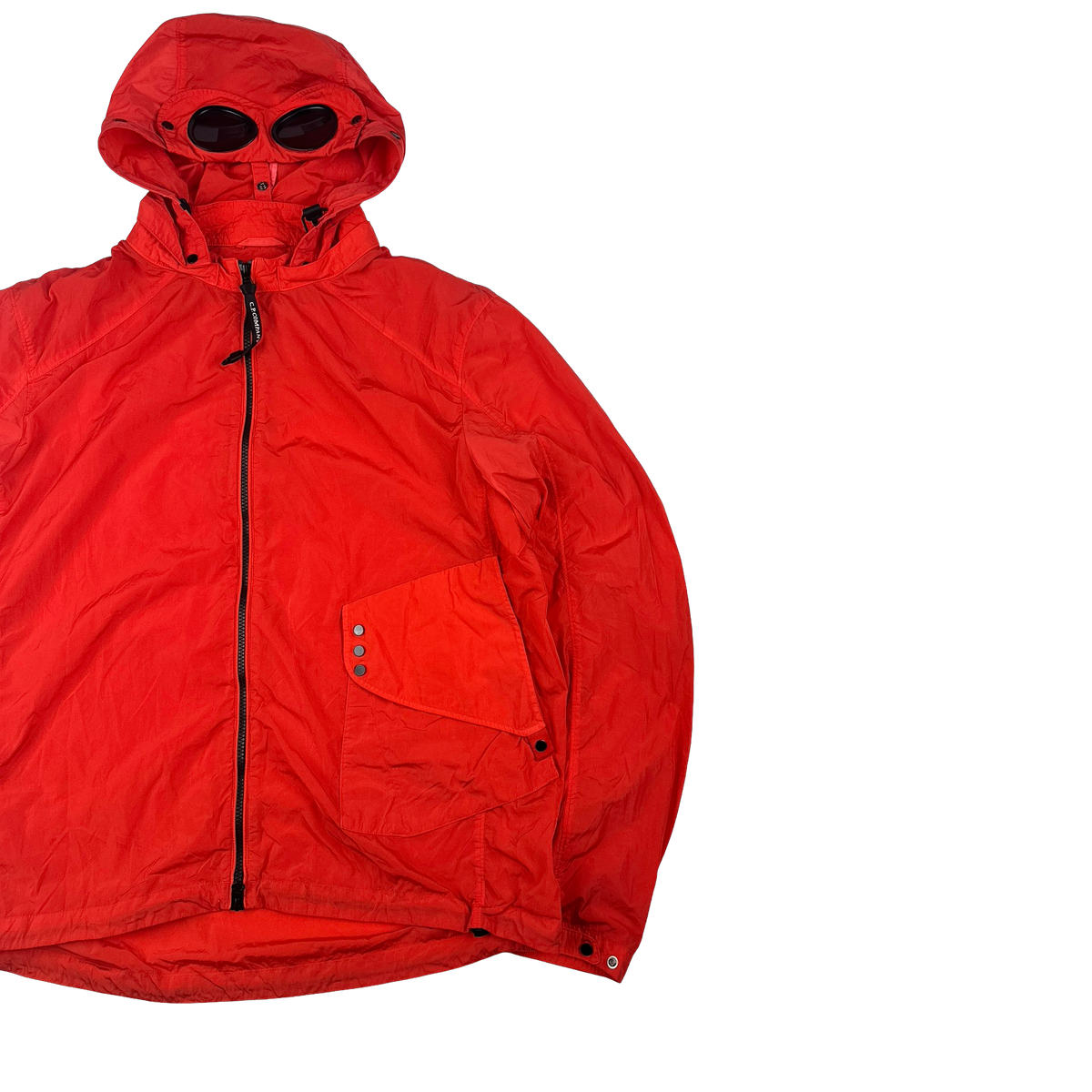 CP Company Orange Chrome Goggle Jacket - XXL – Mat's Island