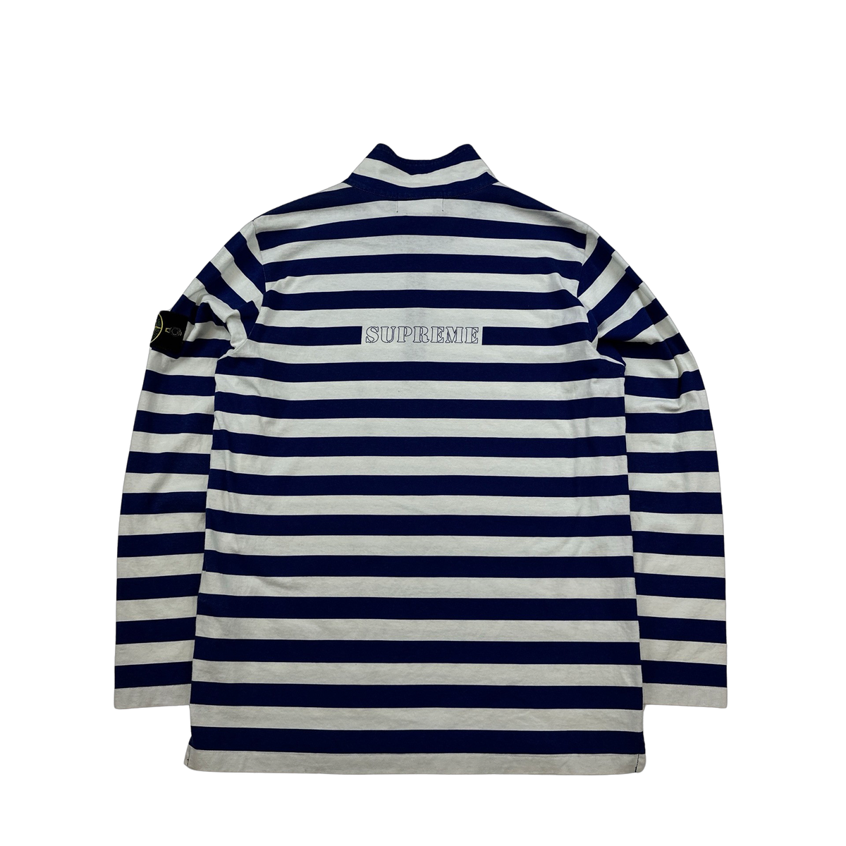 Stone Island x Supreme Striped High Neck Pullover - Medium – Mat's