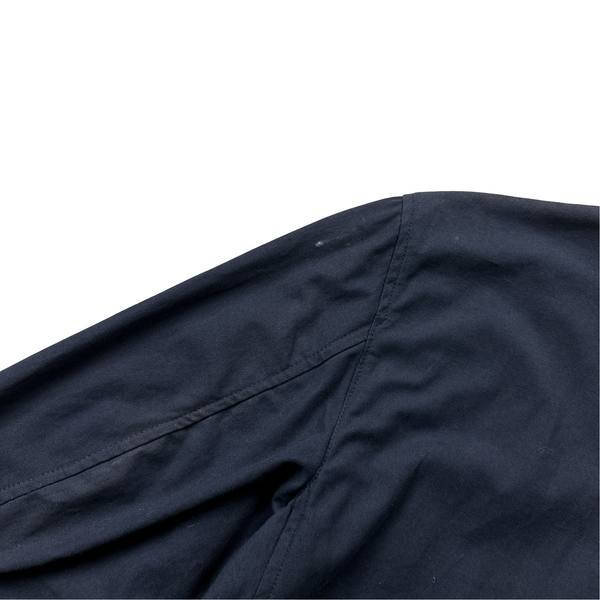 CP Company Navy Zipped Overshirt - Large