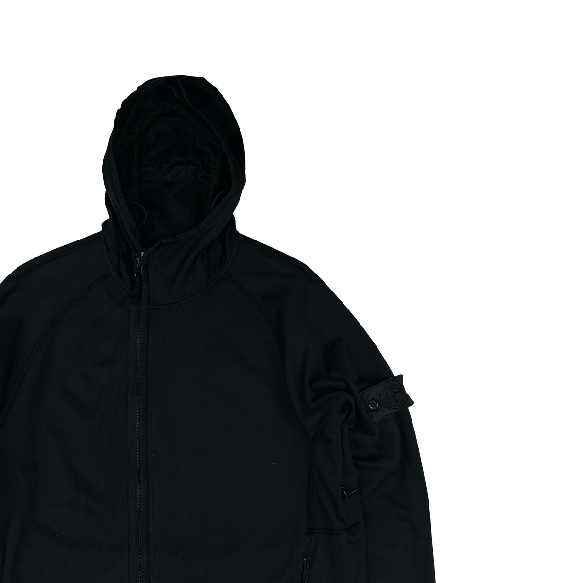 Stone Island 2016 Black Jersey R Shadow Project Jacket - Large