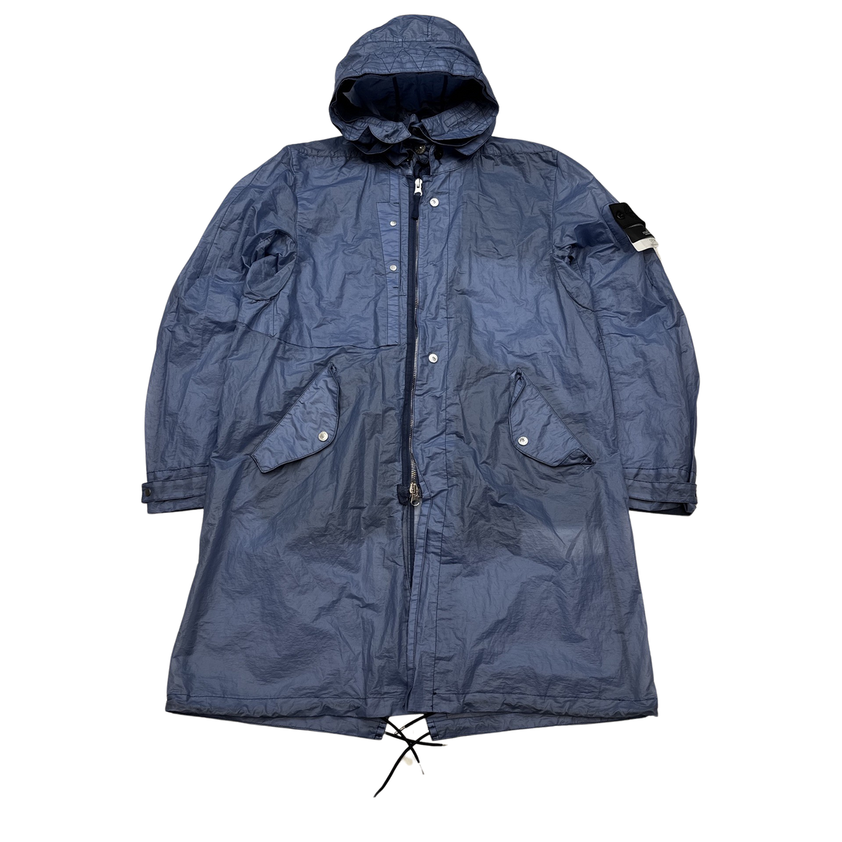 Stone Island 2020 Blue Opak Long Parka Shadow Project Jacket 