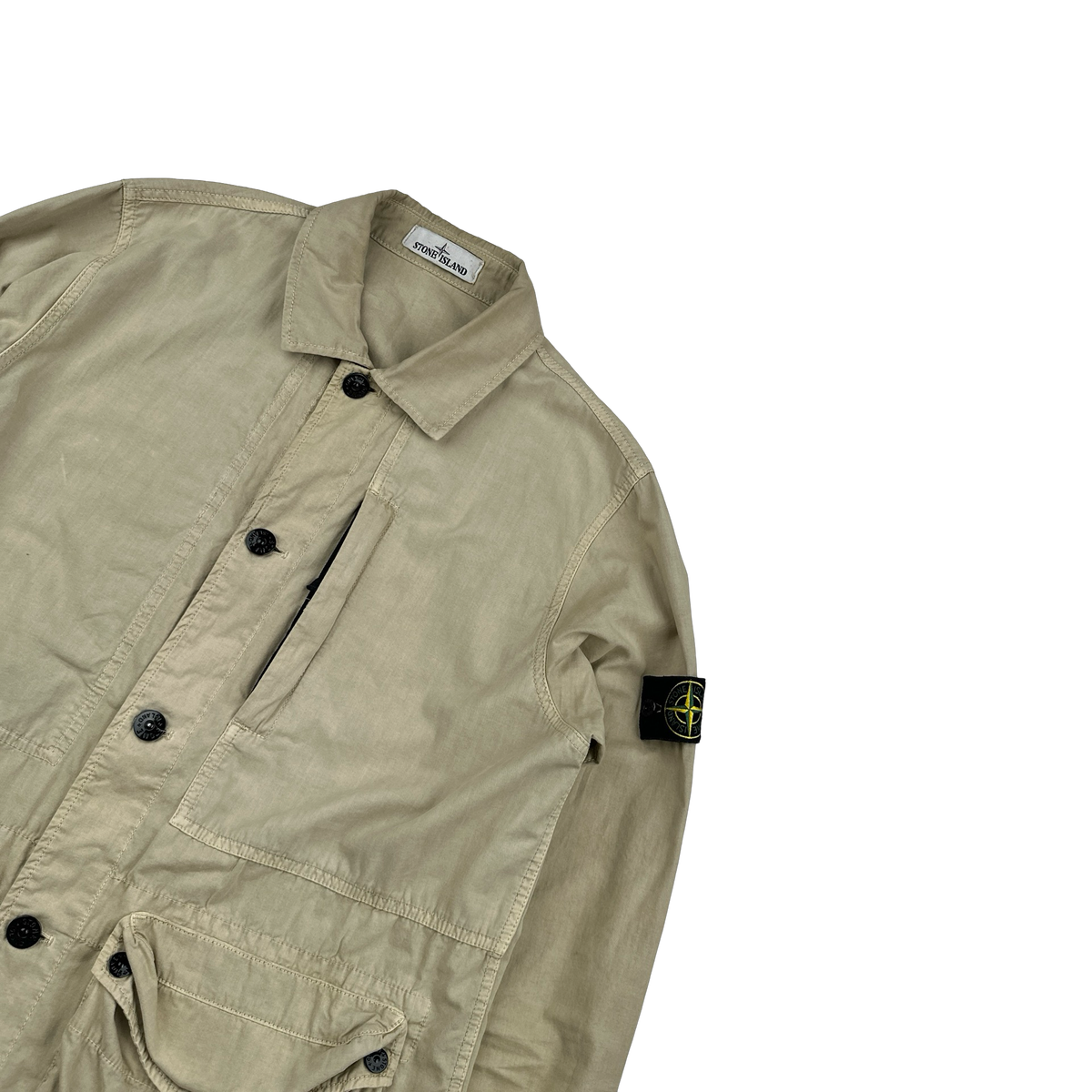 Stone Island 2021 Tan Tela Smerigliata Jacket - Large – Mat's Island