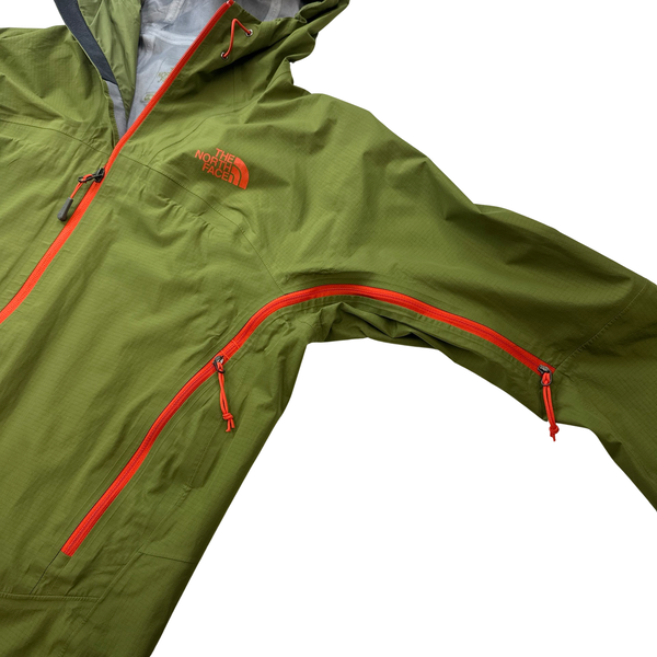 North Face Green GoreTex Active Jacket - Medium
