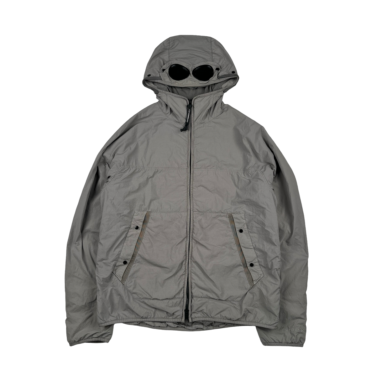 C.P. COMPANY G.D.P. ナイロンジャケット グレー CP Company GDP Grey Polartec Nylon Goggle Jacket - XL – Mat's Island