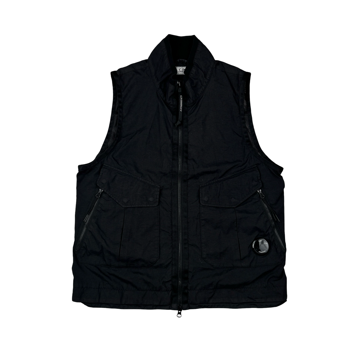 CP Company Black Taylon P Utility Vest - Medium – Mat's Island