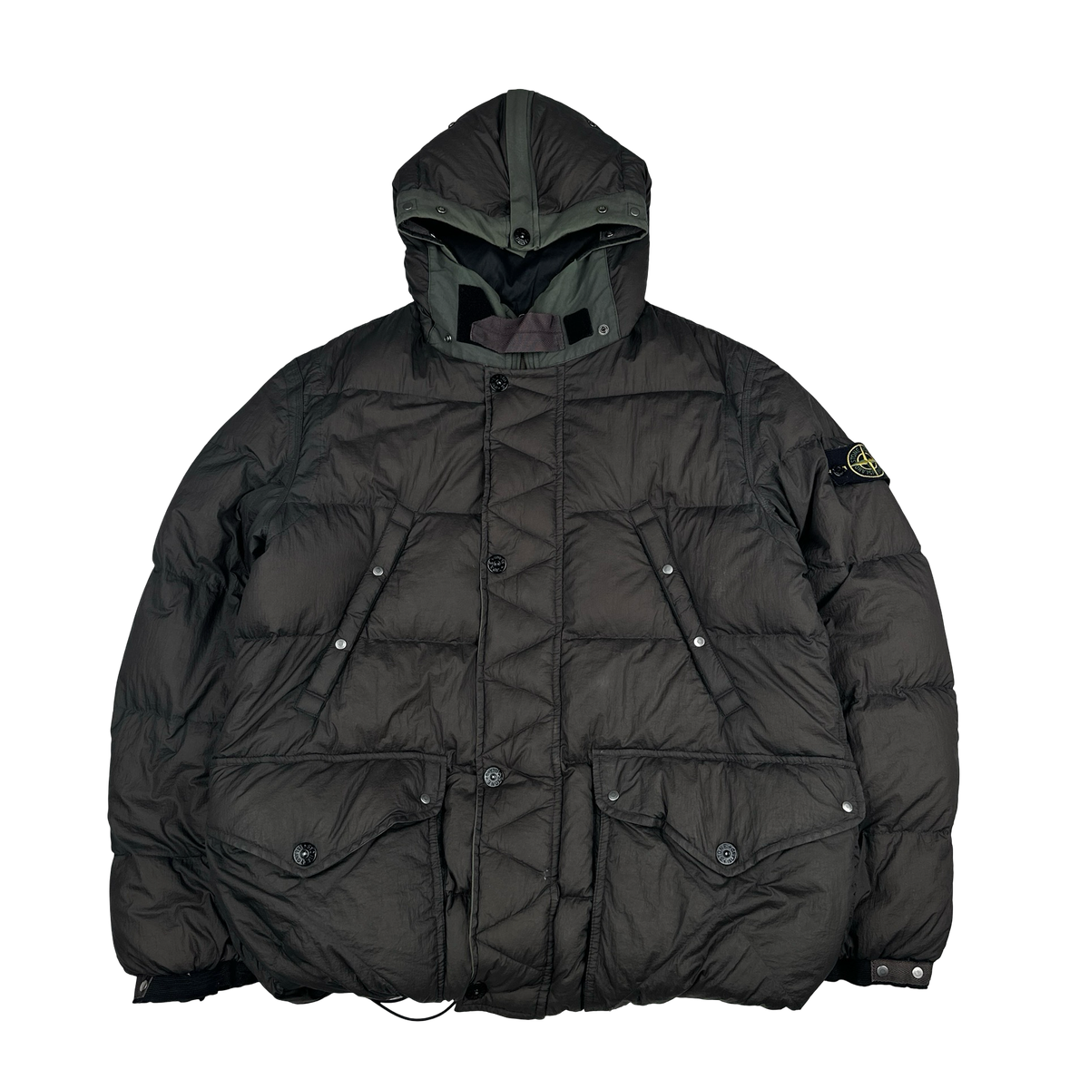 Stone  2000s ジャケット Stone Island 2000s Vintage Nylon Shell Down Puffer Jacket - XL