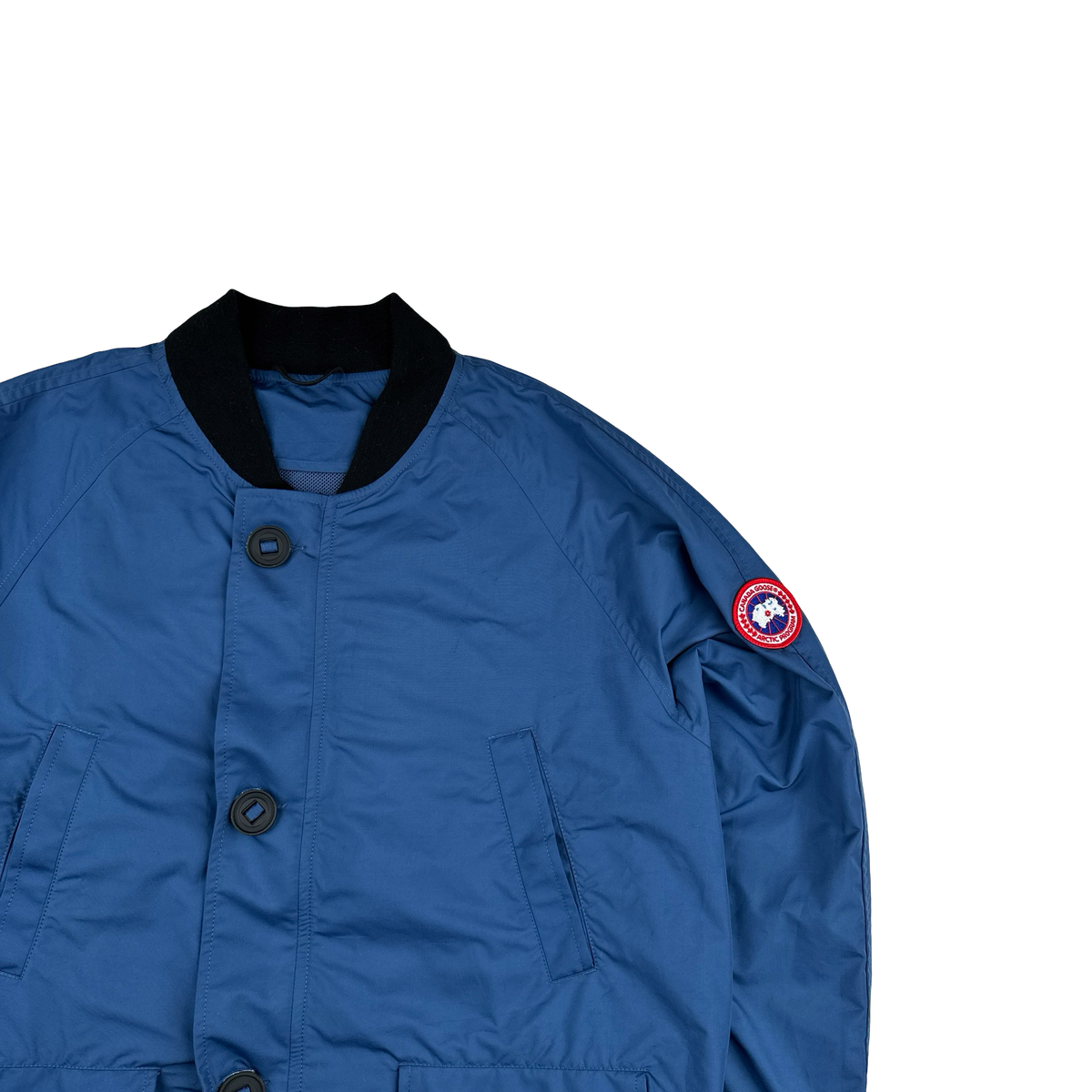 Canada Goose Blue Faber Bomber Jacket - Large – Mat's Island