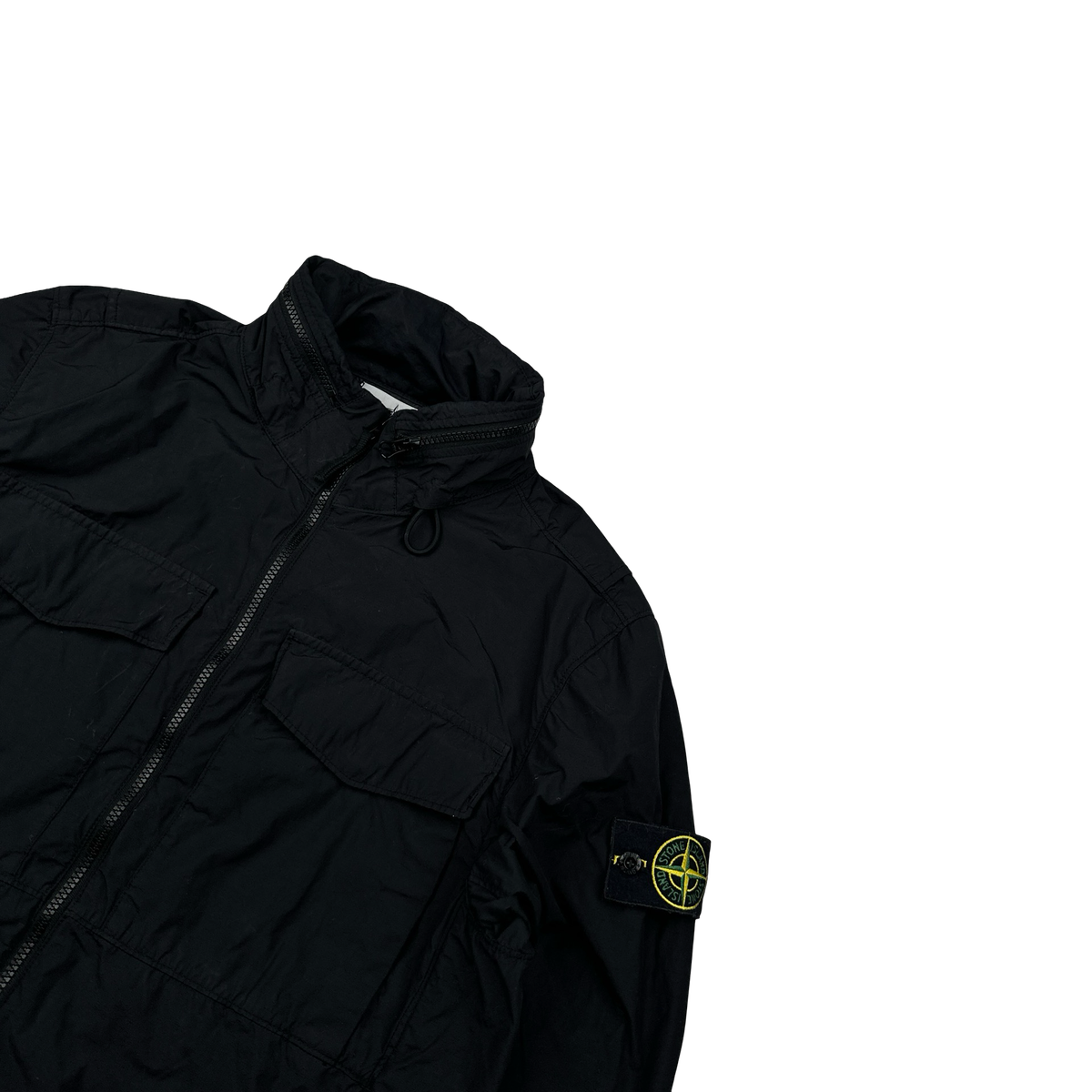 Stone Island 2022 Black Naslan Light Watro Jacket - Medium – Mat's