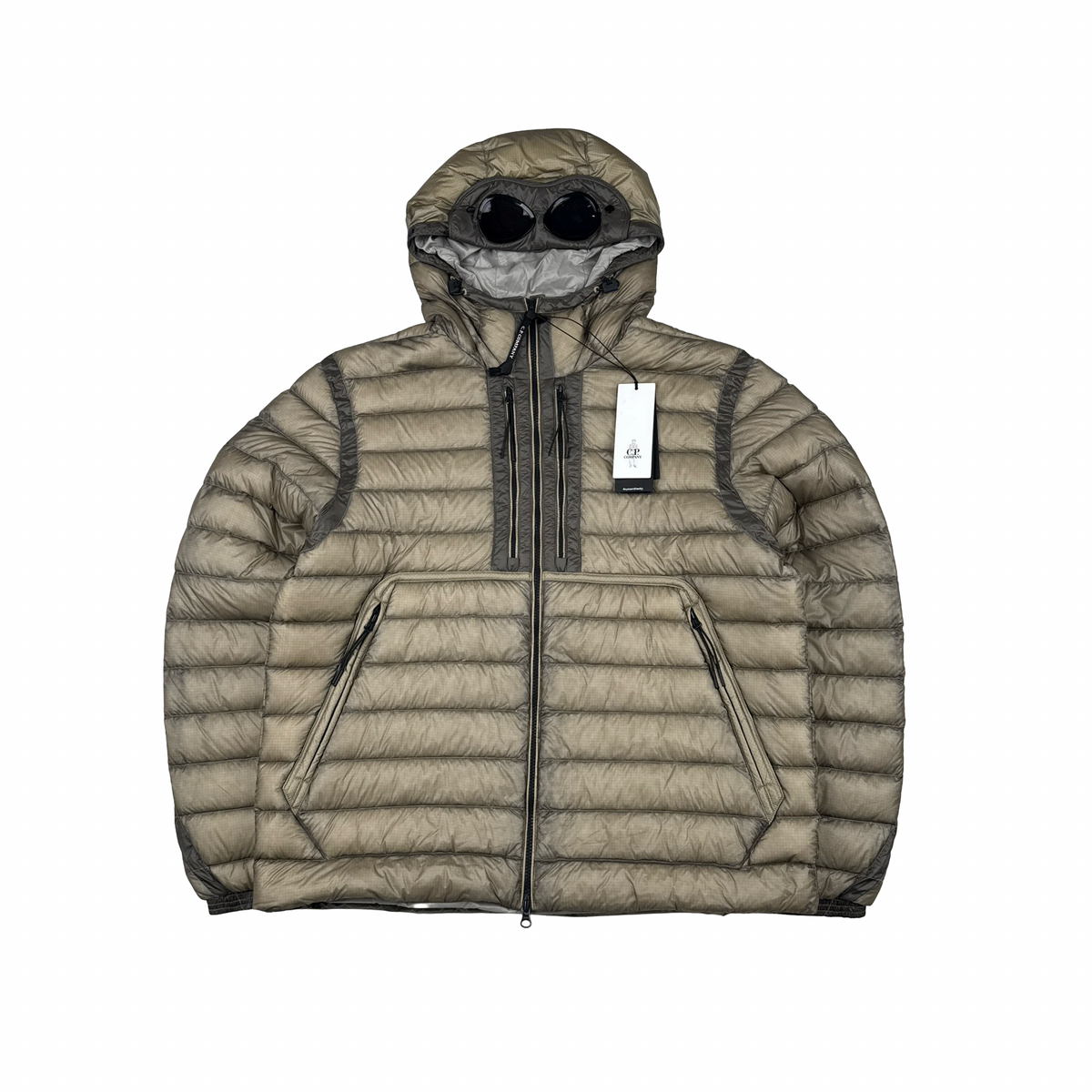 CP Company Beige DD Shell Goggle Jacket - XL – Mat's Island