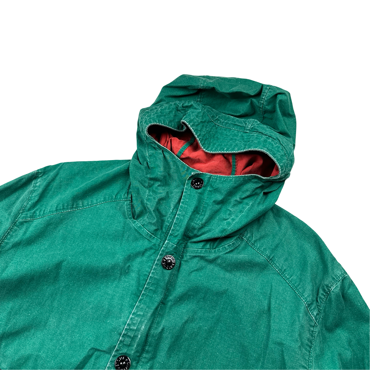 Stone Island Red 2013 Tela Stella Hooded Jacket - XL – Mat's Island
