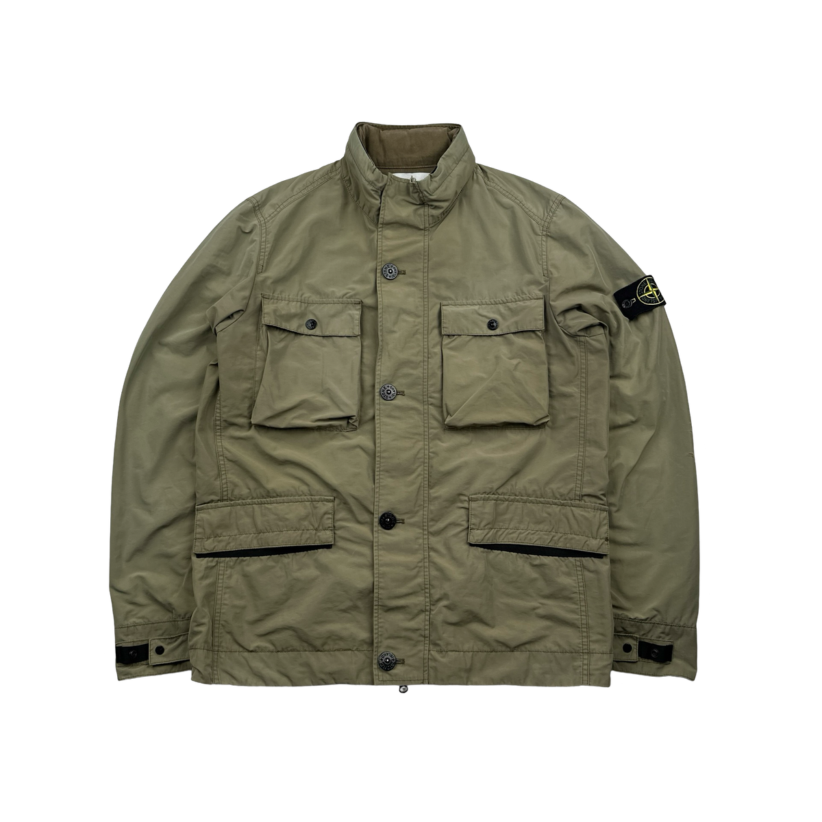 Stone Island 2017 Garment Dyed Micro Reps Field Jacket - Large