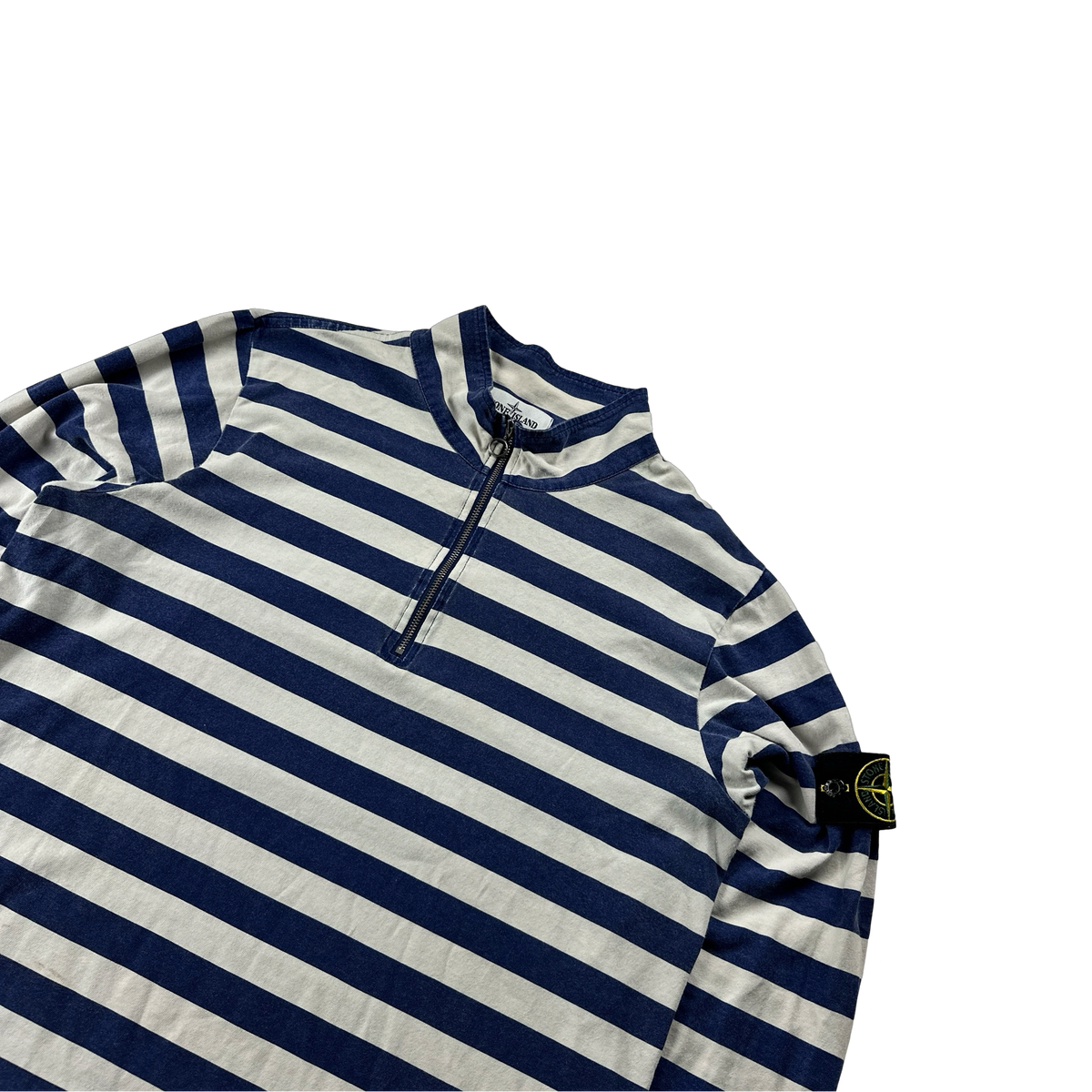 Stone Island x Supreme Striped High Neck Pullover Medium
