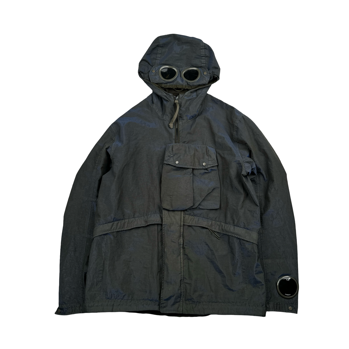 CP Company Blue La Mille PRISM Goggle Jacket Medium