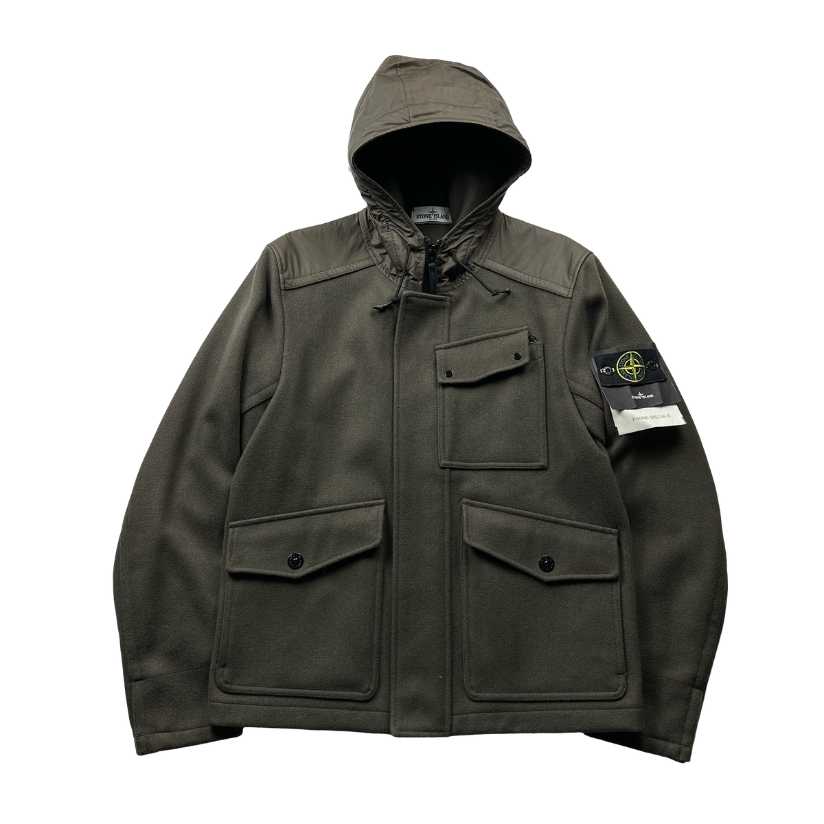 【新品・希少】STONE  PANO SPECIALE ジャケット Stone Island 2013 Panno Speciale Wool Jacket - Large – Mat's Island