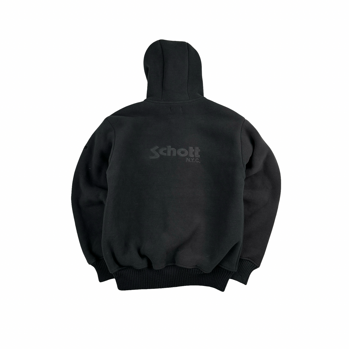 Schott Gray Fleece Lined Thick Jacket - XL – Mat's Island