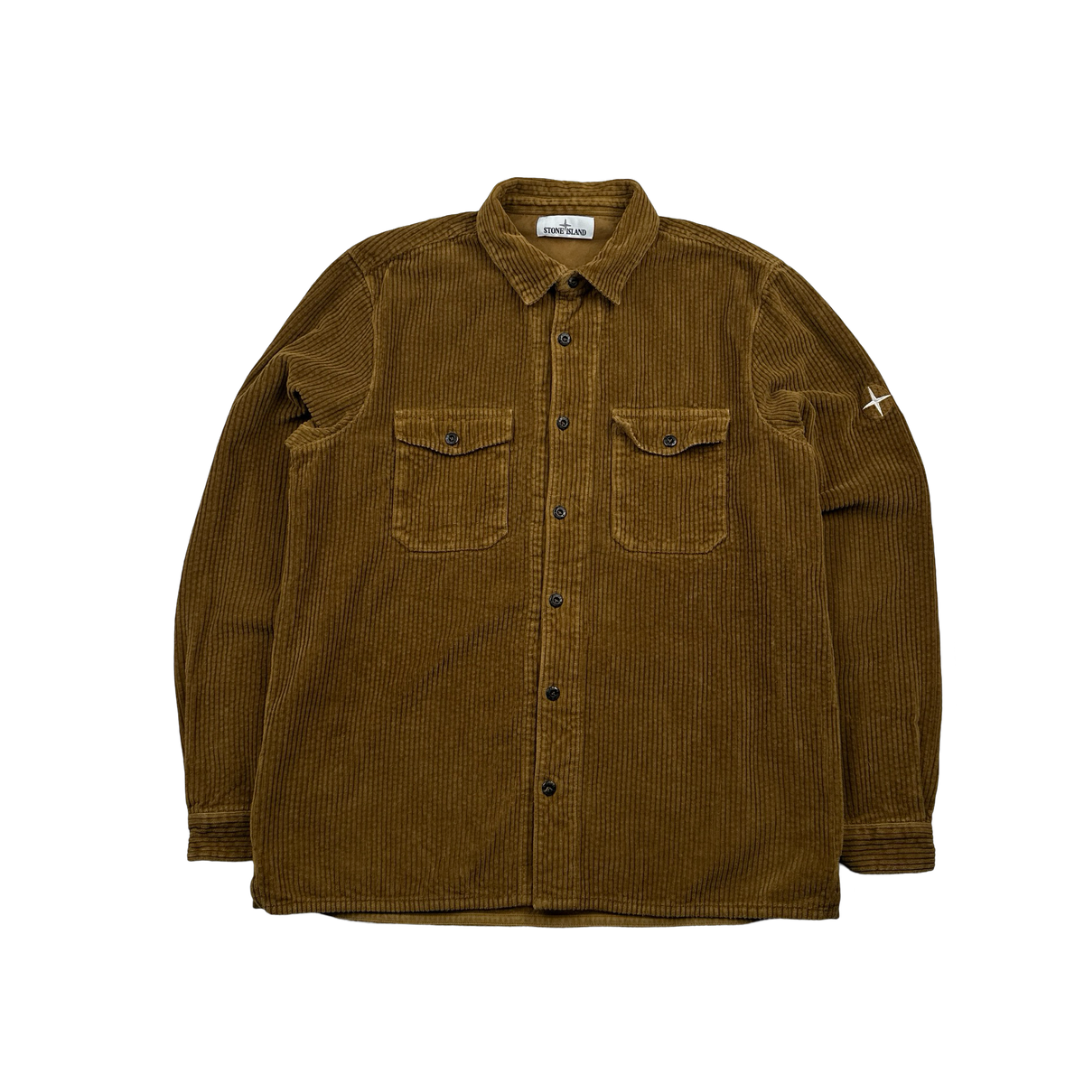 Stone Island 2020 Brown Jumbo Cord Shirt XL – Mat's Island