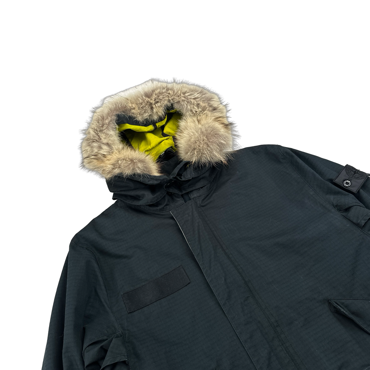 Stone Island Shadow Project 2.5L Grid Fishtail Parka - Large