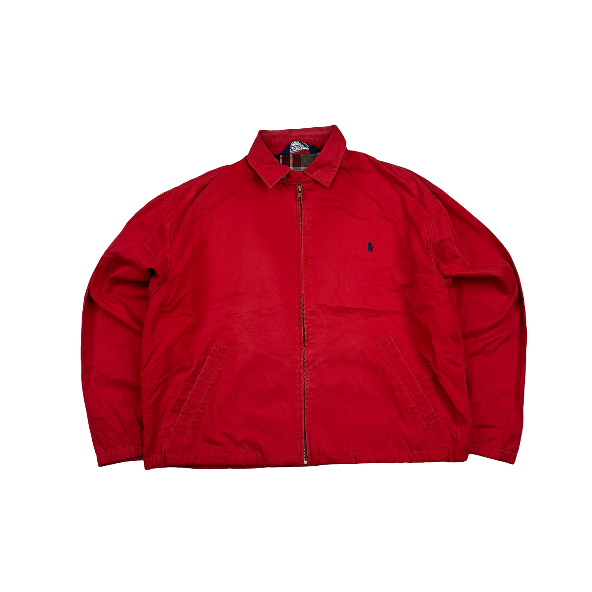 Polo by Ralph Lauren レッドジャケット XXL Ralph Lauren 90's Red Harrington Lightweight Bomber Jacket