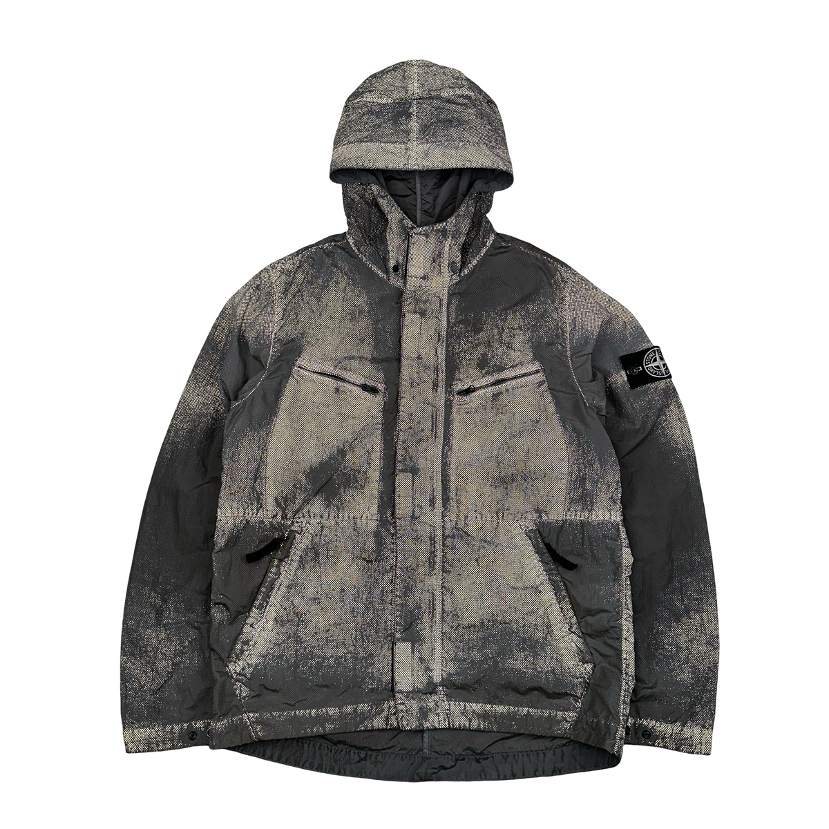 Stone Island Pixel Reflective Jacket Stone Island 2016 Grey Pixel