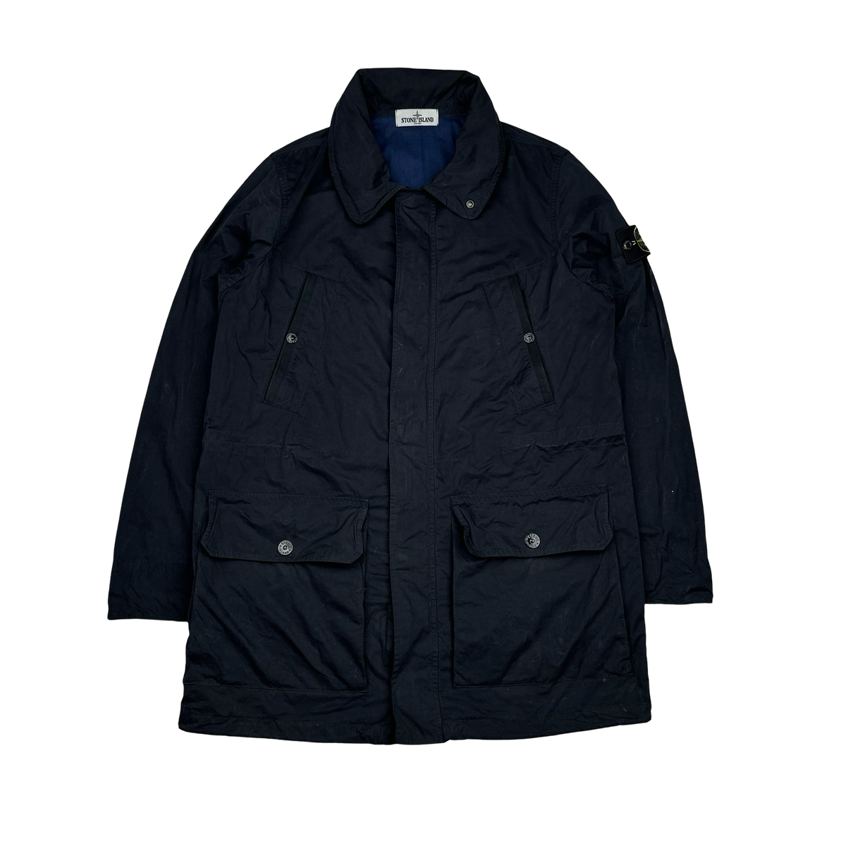 Stone Island 2012 Navy David Light OVD Field Jacket - Large
