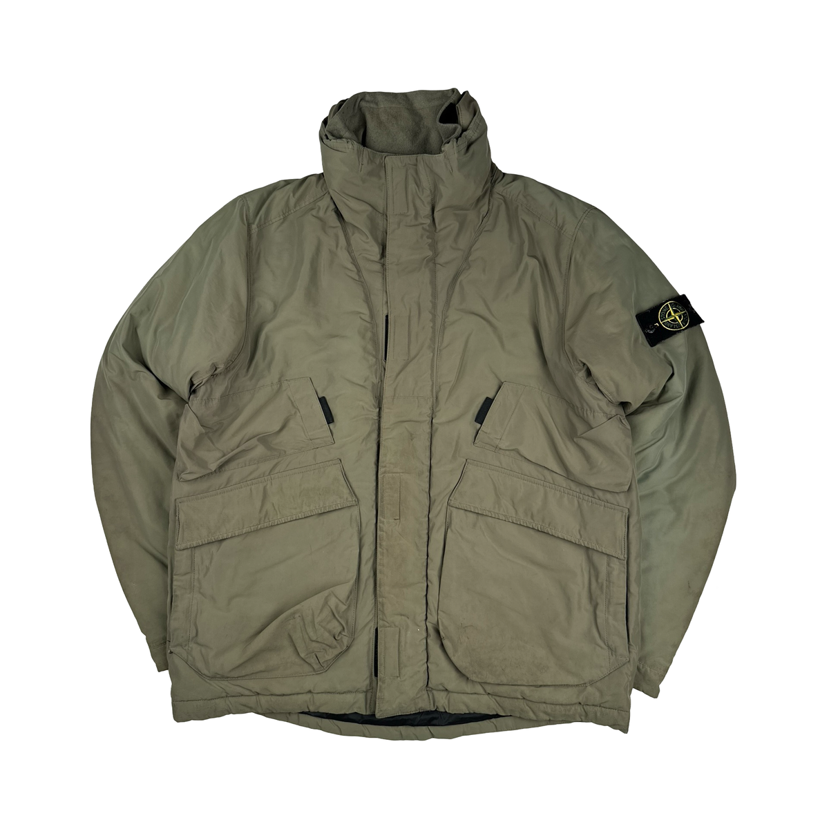 Stone Island Beige Micro Reps Primaloft Lined Jacket - XL – Mat's