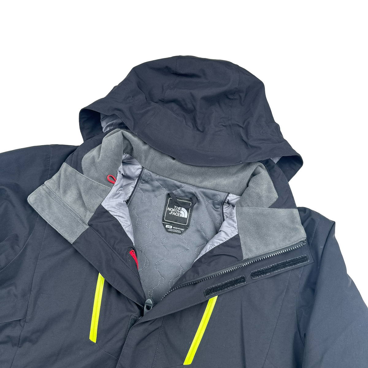 North Face Black Recco Ski Jacket Large