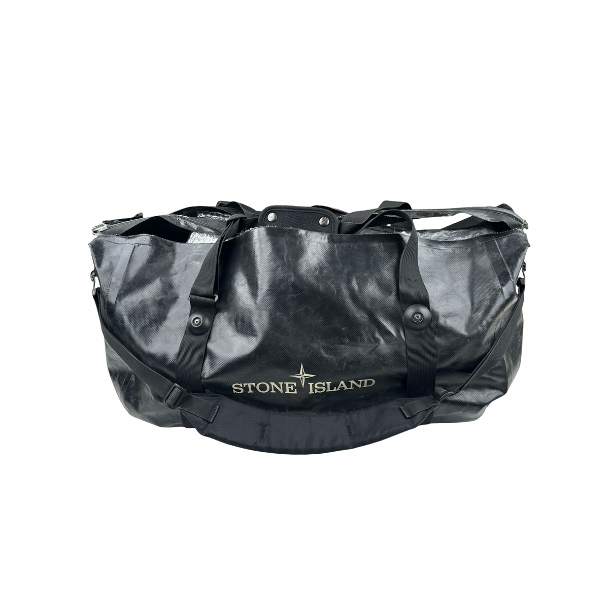 Stone Island 00s Black T Zip Ortlieb Duffle Bag – Mat's Island