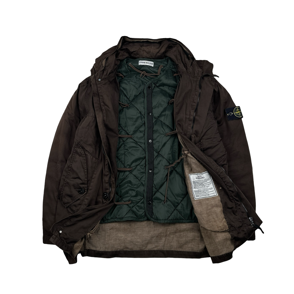 Stone Island 2002 Raso Gommato Dutch Rope Jacket - Large – Mat's