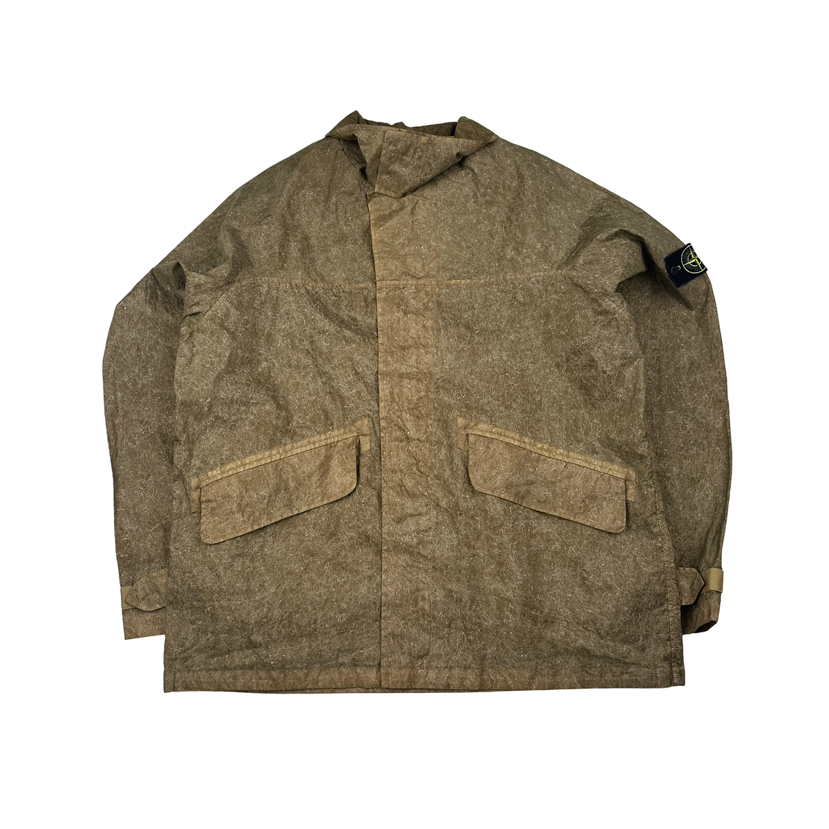 Stone Island 2002 Polyamide Paper Vintage Field Jacket - XXL
