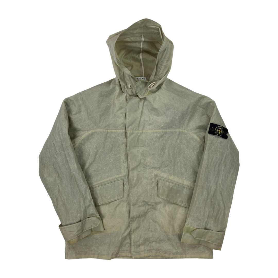 Stone Island Vintage 2001 Laminate Webbing Dutch Rope Jacket Stone Island Vintage 2001 Laminate Webbing Dutch Rope Jacket