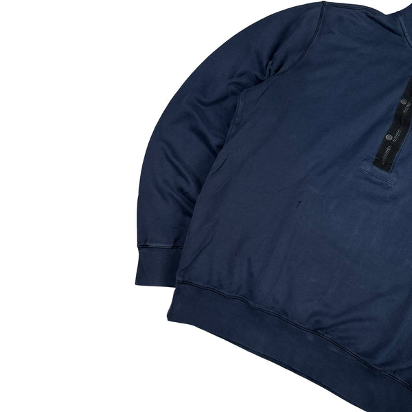 Stone Island Navy 2011 Pullover Cotton Jumper - XL