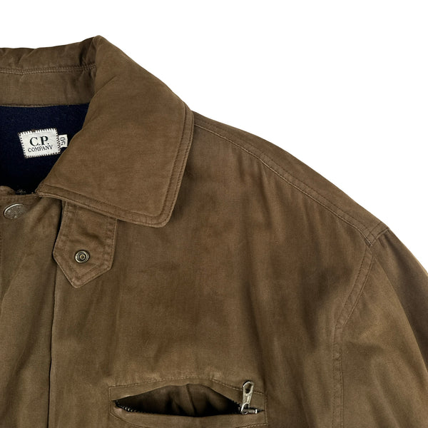 CP Company 1994 Vintage Brown Workwear Jacket - Large
