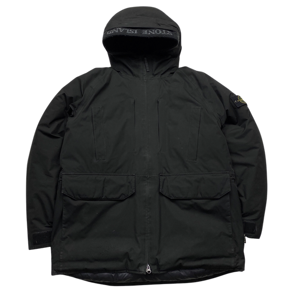 Stone Island 2020 Ripstop Gore Tex Product Technology Down Parka Jacke Mat s Island