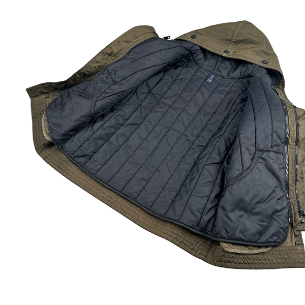 Cp Company Khaki 2002 Vintage Removable Lined Jacket - 10 Yrs